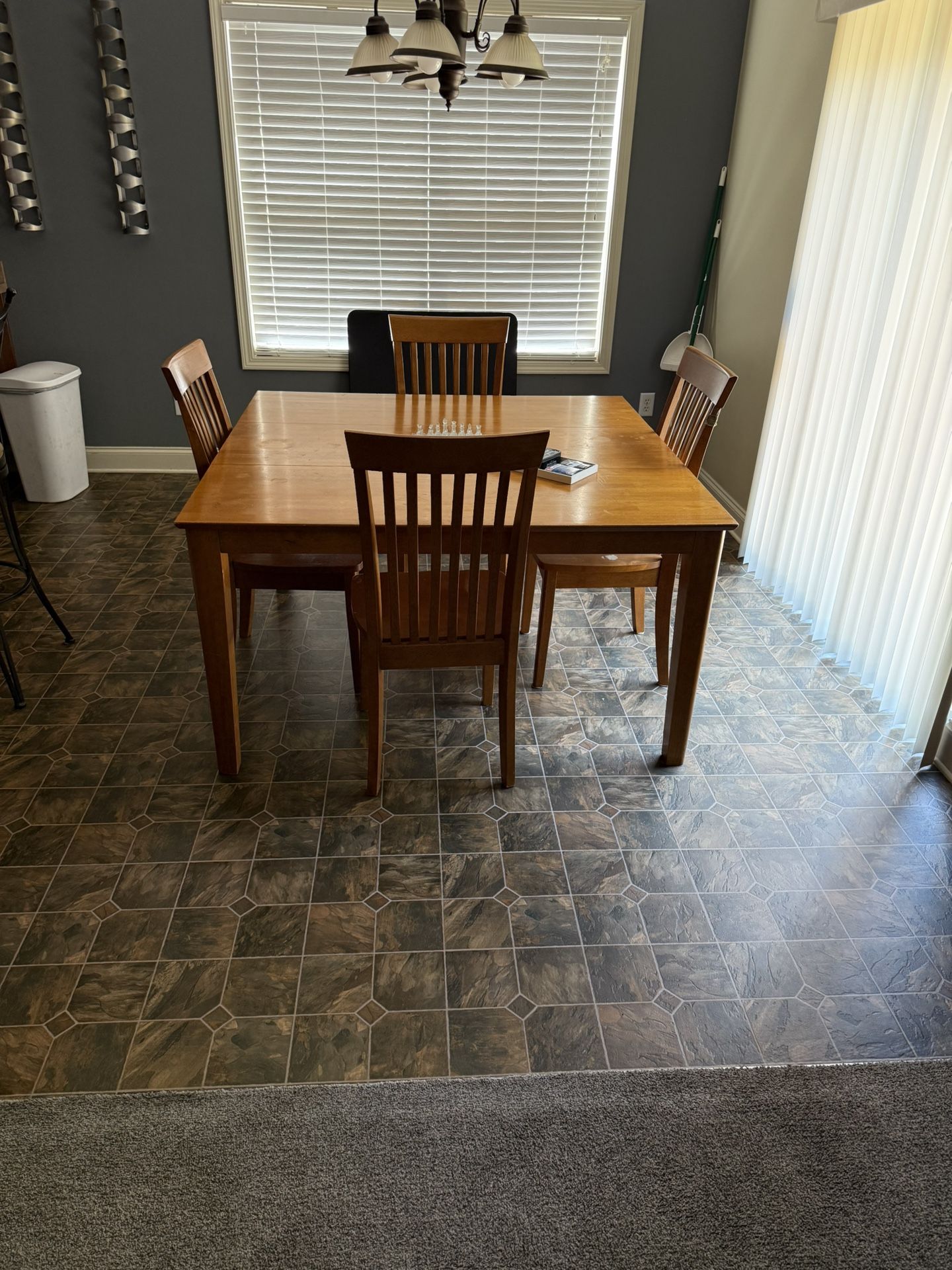Wooden Kitchen Table & Chairs
