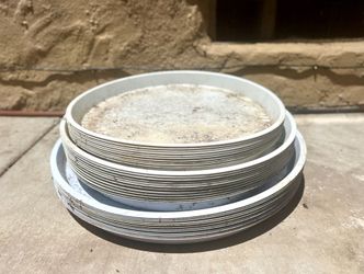 Round Plant Saucers - 18", 20" and 23”