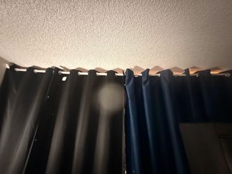Hallway Blackout Curtain Set w/ Rod & Magnets