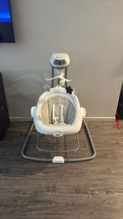 Baby swing and bouncer