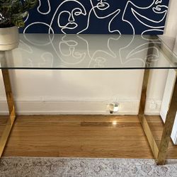 Glass Desk