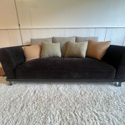 Designer Black Sofa