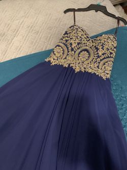 Navy Prom Dress