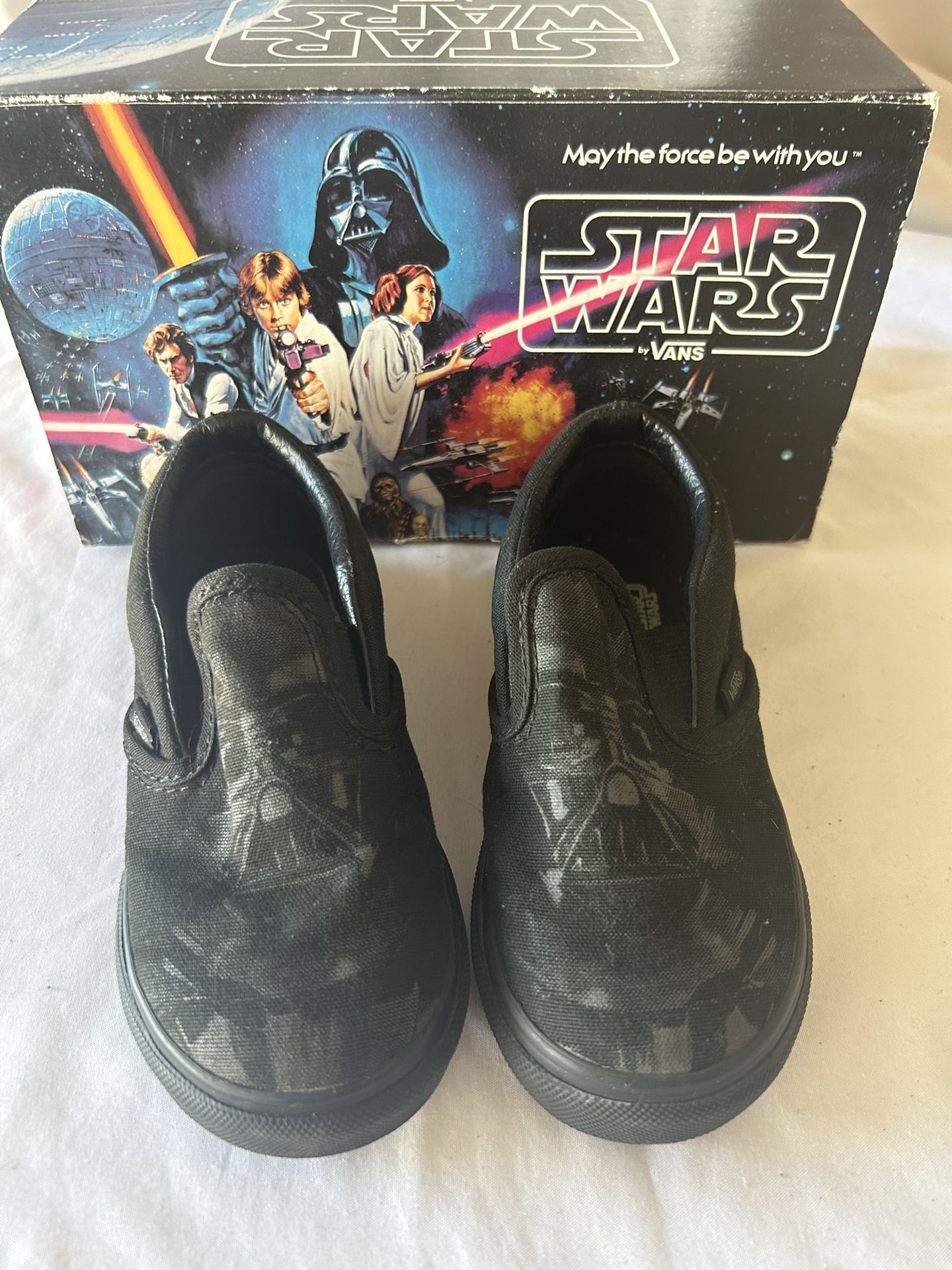 Vans Star Wars Darth Vader Toddler Size 8
