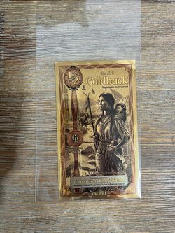 Idaho 1/2 Goldback 24K Gold Negotiable Note 2026