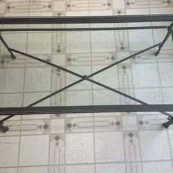 Glass Top Coffee table