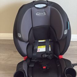 Graco TriRide 3-in-1 Reclining Car Seat, Kipling - Rear & Forward Facing Car Seat, Highback Booster, Adjustable Headres