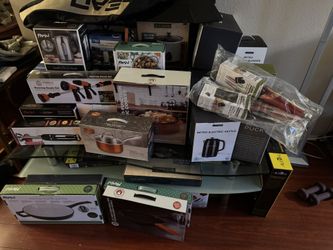 Lot Of Pots Pans Kettles Cooker All New Items