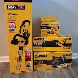Lot Of Dewalt Mix Tools 