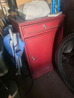 Red drawer