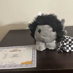 Emo Axolotl build a bear New Bab Stuffed April Fools-IN HAND