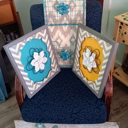 Hobby Lobby Wall Decor Lot of 4