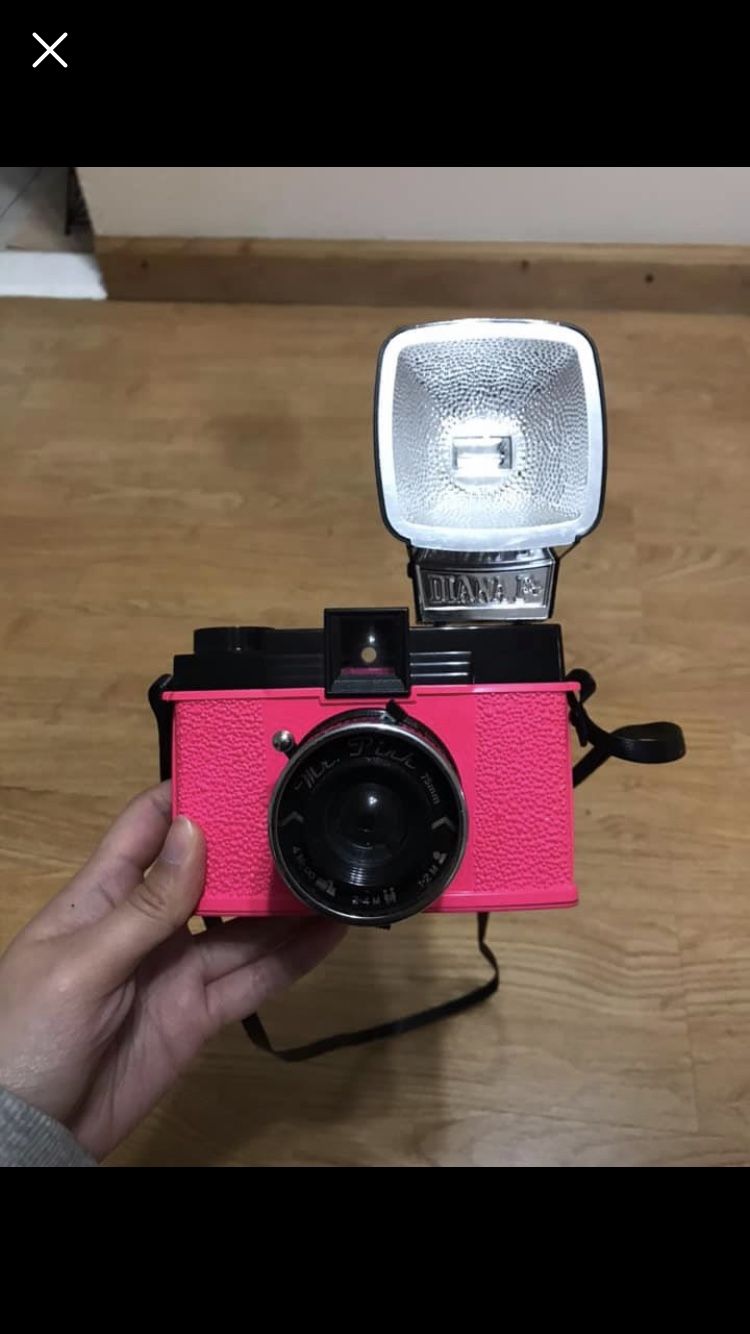 Lomography Diana F+ Camera Pink Edition)