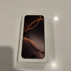 iPhone 16 Pro Max 256GB Desert Titanium – Like New – T-Mobile Locked – Original Box