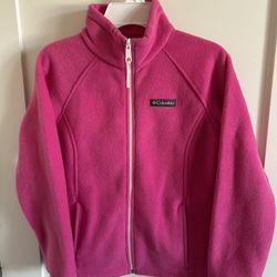 Girls Columbia Fleece Zipper Sweater 