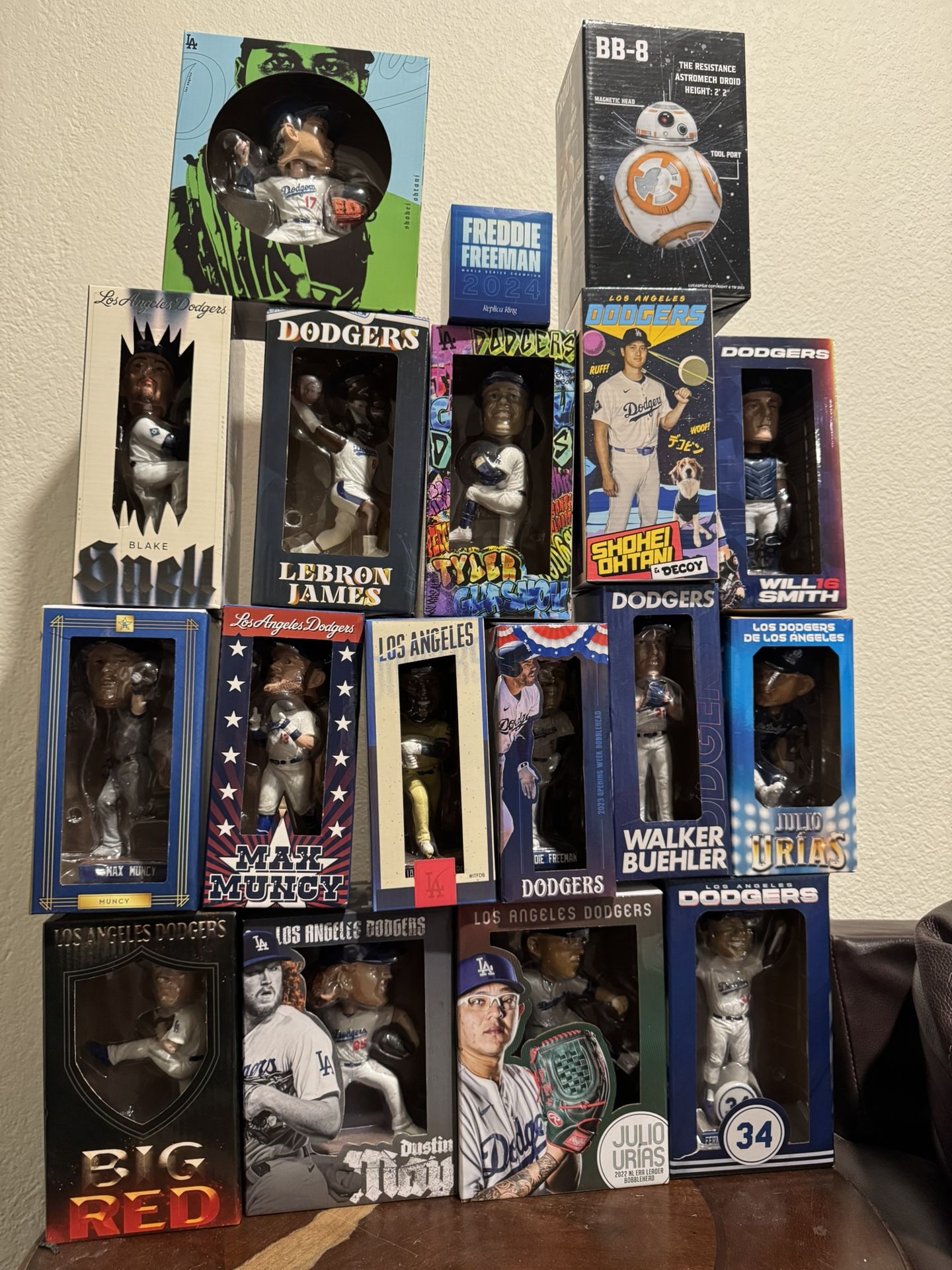 Dodger Bobbleheads 2021-2025