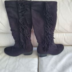 Black Boots Size 7 Womans