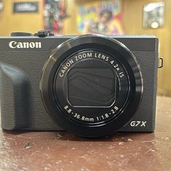 Canon POWERSHOT G7X Mark II