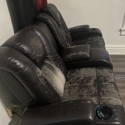 Recliner Dual Couch