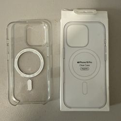 Apple iPhone 16 Pro Clear Case MagSafe