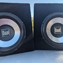 2'12 Dual Subwoofer  In Truck Box 