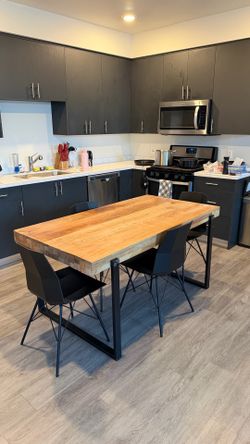 Wood Dining Table and 4 chairs
