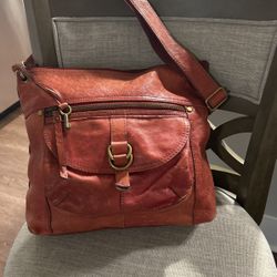 Vintage Fossil Tote 