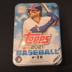 Bryce HarperTopps 2021 Baseball Tin | BOX ONLY