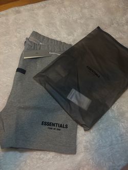 Fear of God Essentials Grey Sweat Shorts