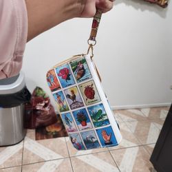 New Loteria Wristlet Wallet 