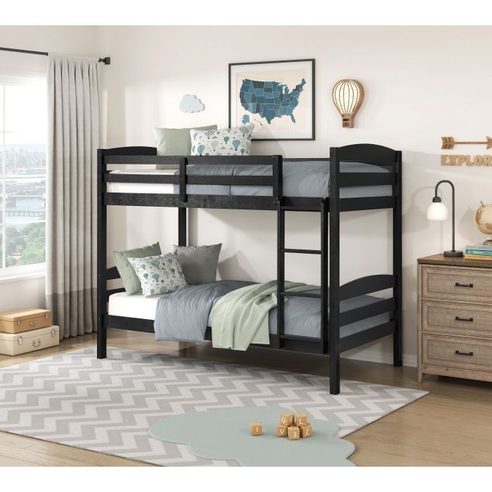Bunk Bed Twin Twin Black finish. New Especial price 