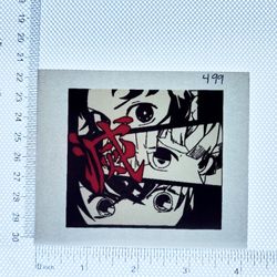 Iron On Heat Transfer  Good For T-shirts Sweaters Jackets T Shirt Design Size Is About 3x3  Anime #499