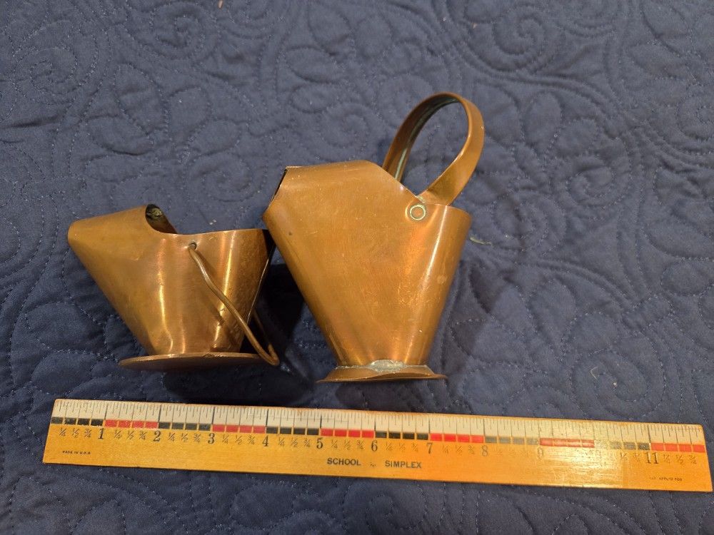Vintage/Antique Copper Kitchen  Pitchers