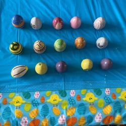 Easter Ceramic Eggs  Hand Painted $4 Each