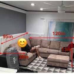 Custom Sectional Couch 