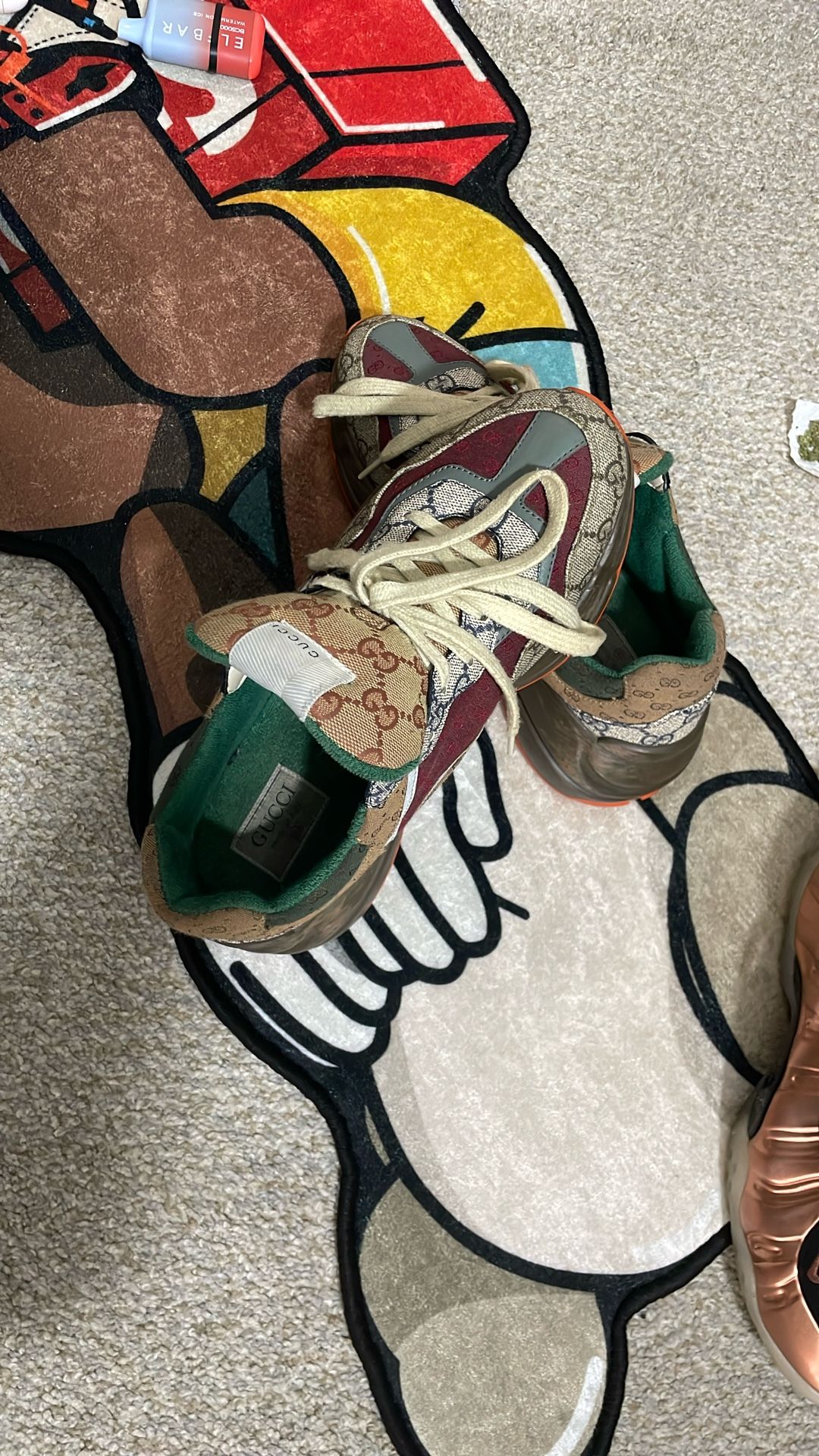 Gucci, Multicolor, Brown, Women’s 39