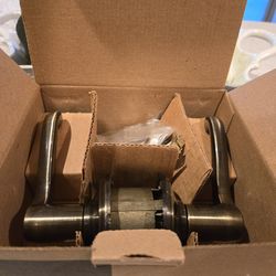 Schlage Flair Bed & Bath Privacy Lever – Antique Brass (New in Box)