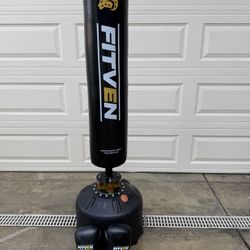 Punching bag & Gloves: Fitven brand