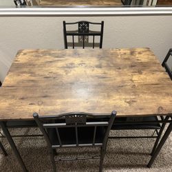 Dining Table and 4 Chairs - Move Out Sale