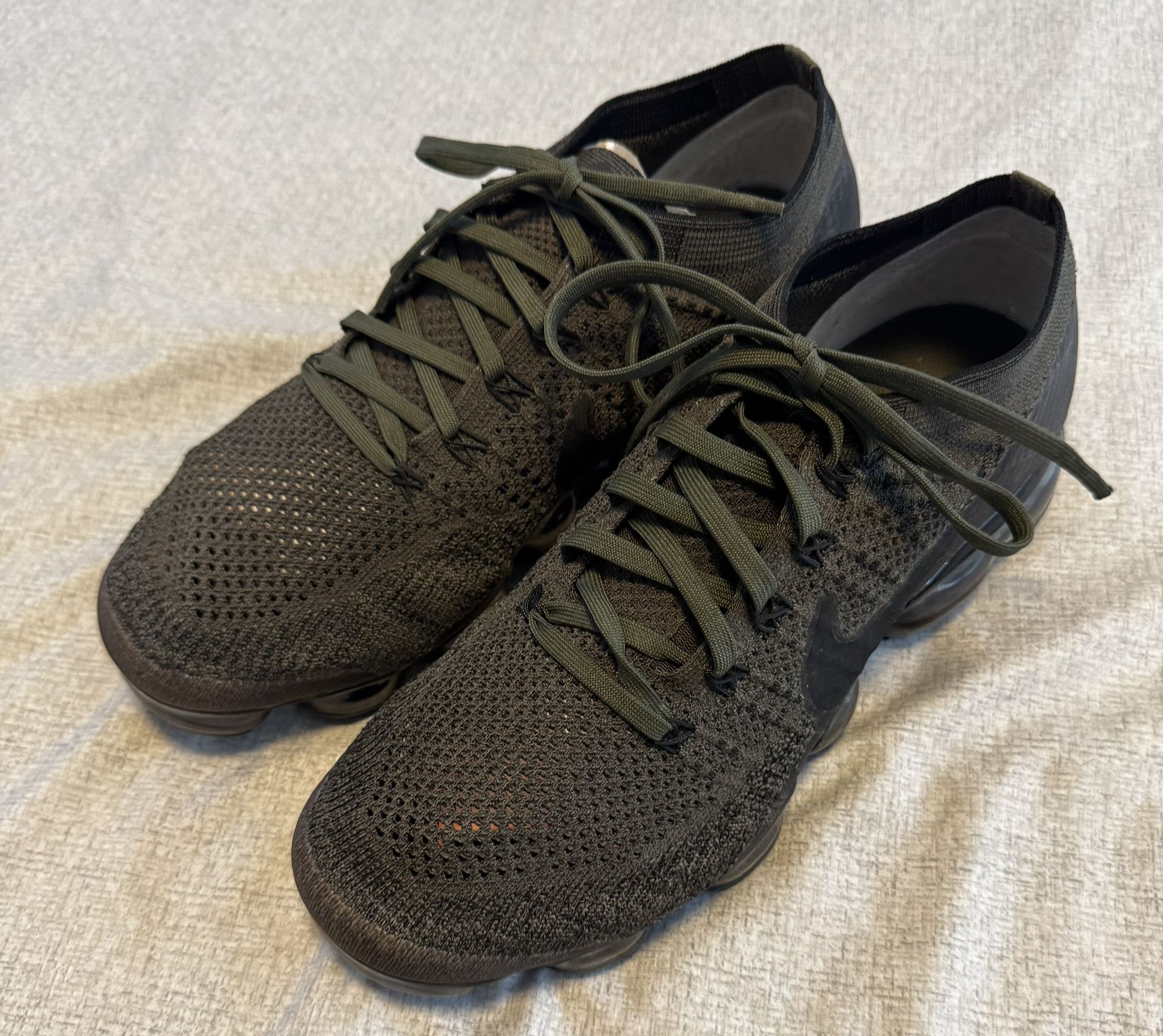 Nike Shoes Nike Vapormax Flyknit Olive Green Nike Air Size