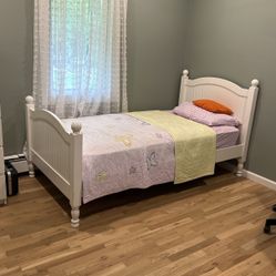 Twin Bed with Mattress