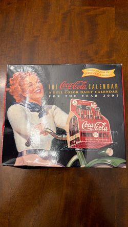 Coca-Cola calendar from 2001