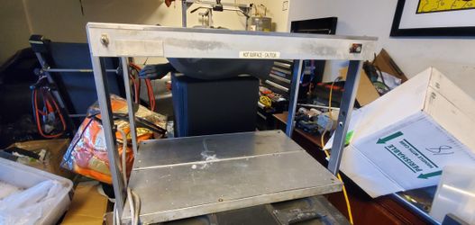 GRSDH-30D 30" Self Service Countertop Heated Display Shelf -