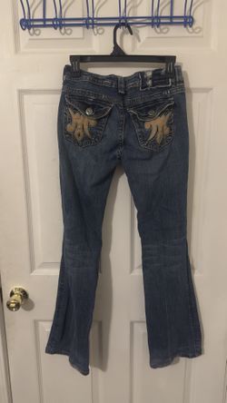 MEK Embroidered Jeans
