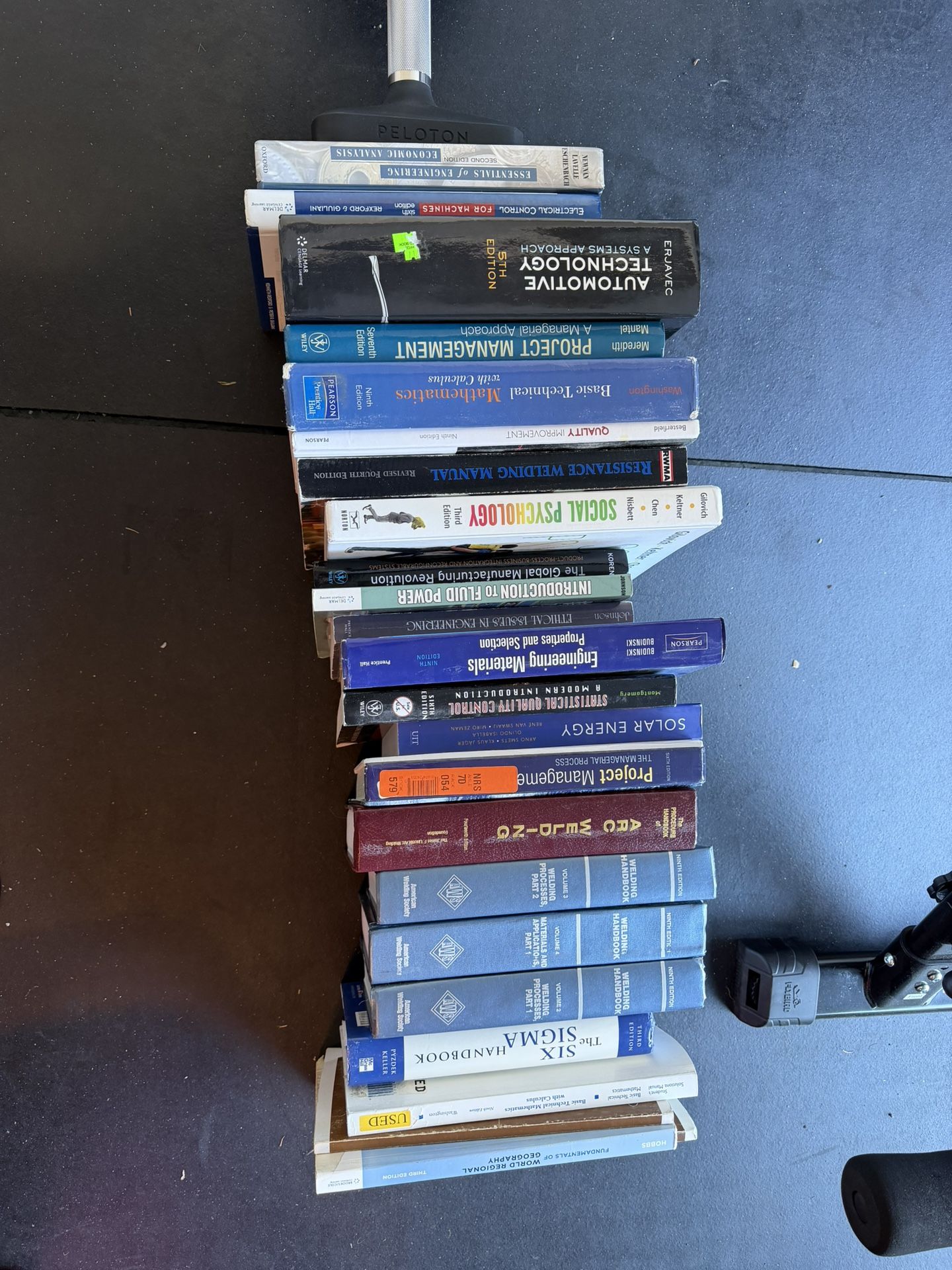 24 College Textbooks, Engineering Focus