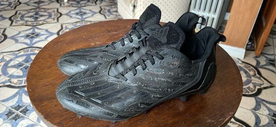 Emoji adizero football cleats sz10.5