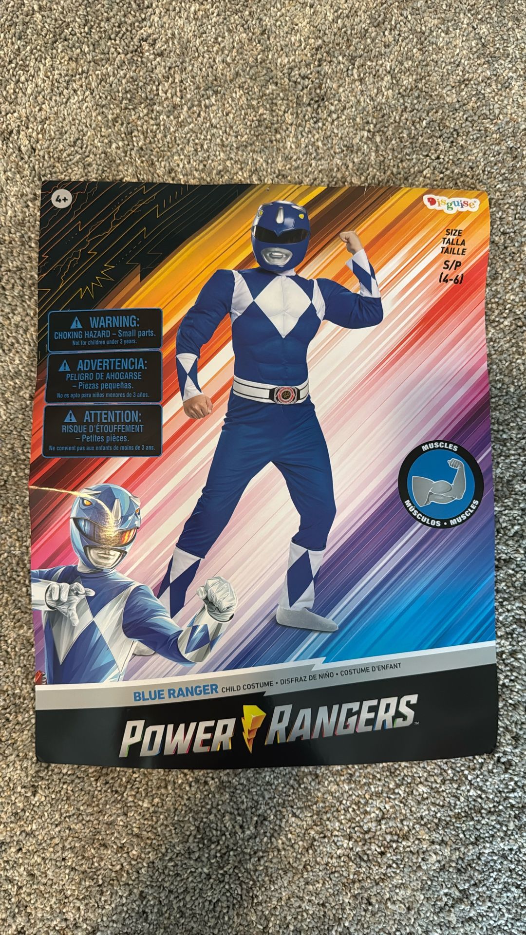 Boys Blue Power Ranger Small