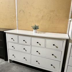 IKEA Hemnes White 8 Drawer Dresser 