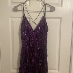 Purple Prom Dress (negotiatable Price)