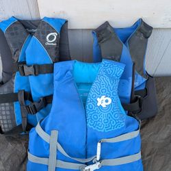 Kids Small & Large Life Jackets